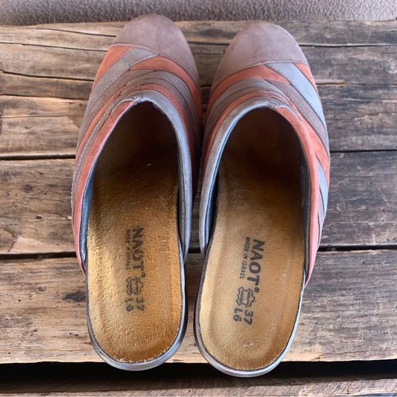 Naot Beyond Multi Slate Mule/Clog - Picture 6 of 8